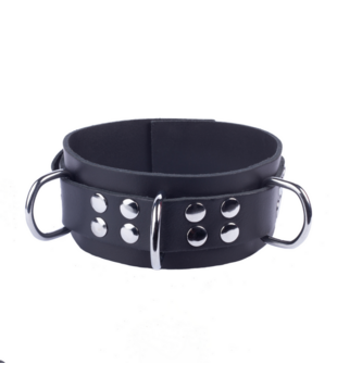 Ultra Leather Ketting - Zwart