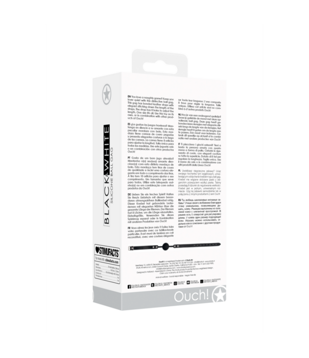 Ouch! by Shots Silicone Ball Gag