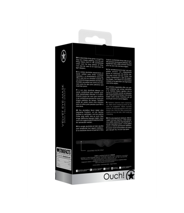 Ouch! by Shots Verstelbare Oogmasker