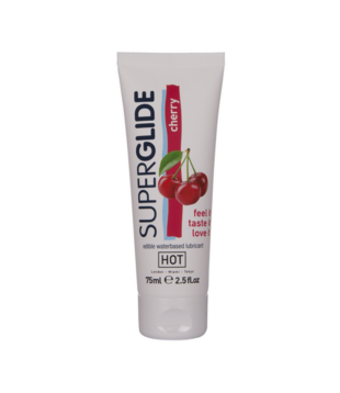 Superglide Eetbaar Waterbasis Glijmiddel - 3 fl oz / 75 ml