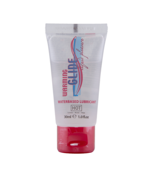 Warming Glide Liquid Pleasure - Waterbased Lubricant - 1 fl oz / 30 ml