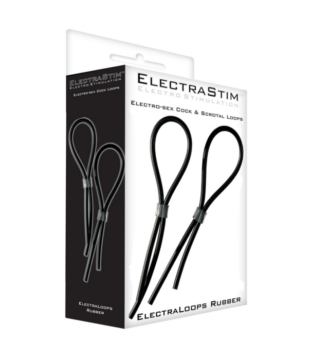 ElectraStim Rubberen Verstelbare Penis- en Scrotumlussen