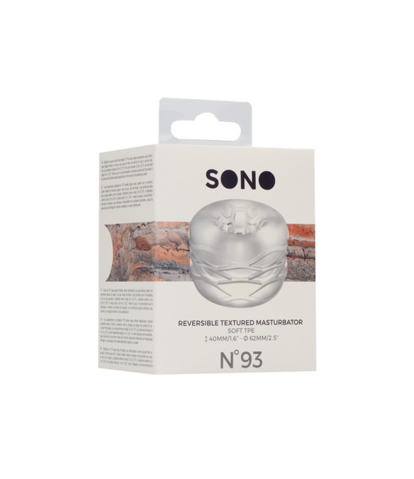 Sono by Shots No.93 - Tweezijdig bruikbare masturbator en bumper