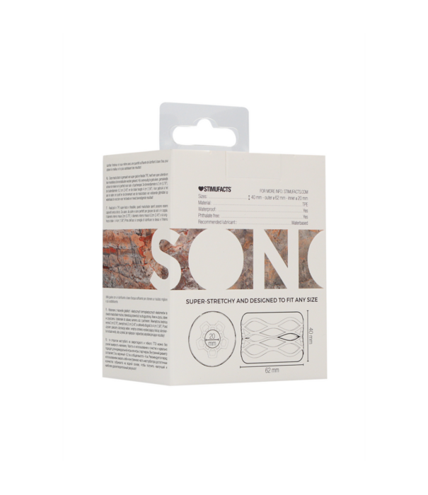 Sono by Shots No.93 - Tweezijdig bruikbare masturbator en bumper