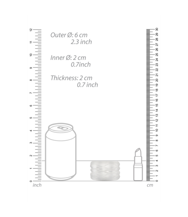 Sono by Shots No.93 - Tweezijdig bruikbare masturbator en bumper