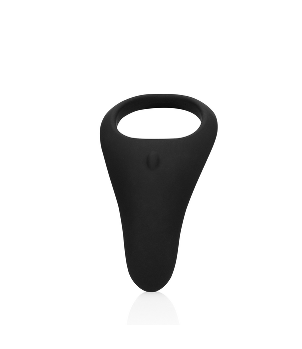 Loveline by Shots Geïndividualiseerde Vibrerende Penisring - Zwart Licoor