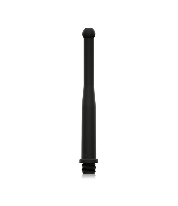 PerfectFitBrand Ergoflo - Silicone Flex Tip voor Anale Douche - 8 / 20 cm - Zwart