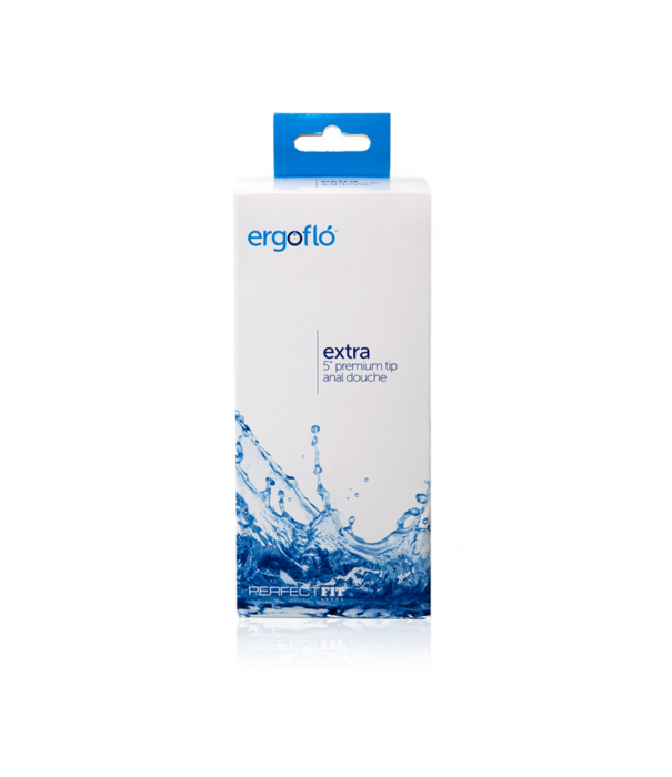 PerfectFitBrand Ergoflo Extra - Anale Douche - Zwart