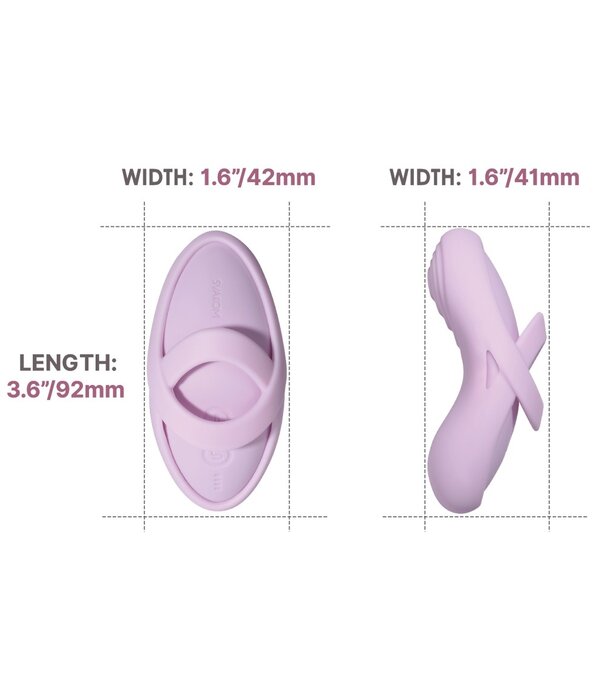 SVAKOM SVAKOM Echo 2 Vibrator kopen | Slimme, dubbele stimulator van zacht siliconen – Lamor.nl