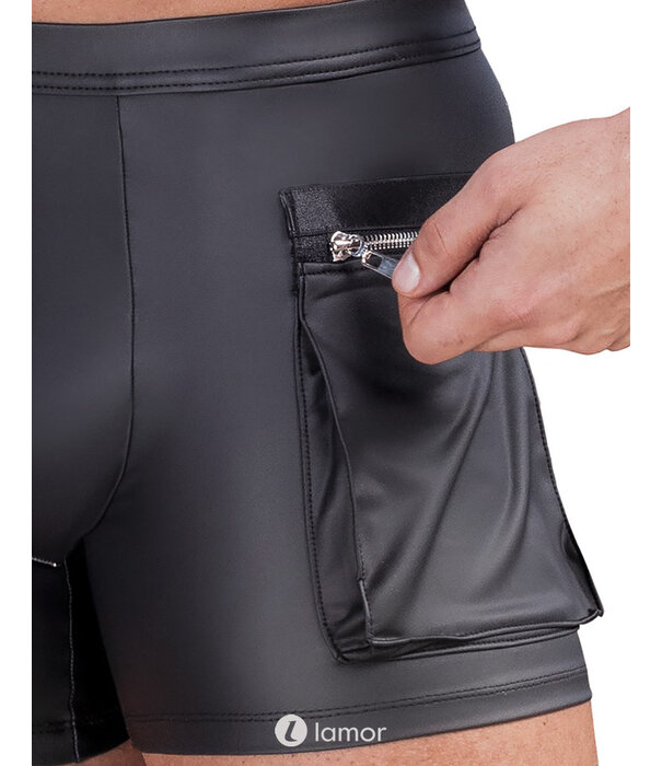 * NEK NEK Pants – Mattlook Zwart met Kettingen & Zak