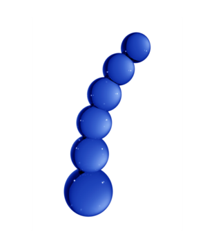 Planeten - Glazen Dildo