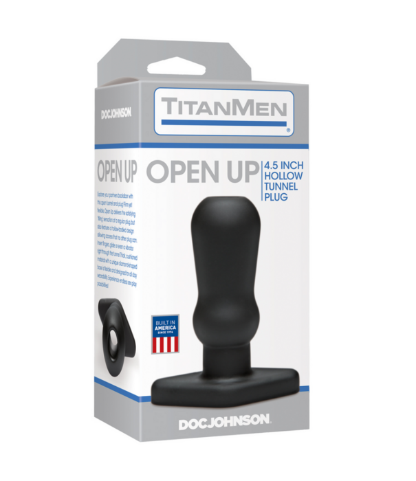 Doc Johnson Open Up - Tunnel Butt Plug - 2 Stuks