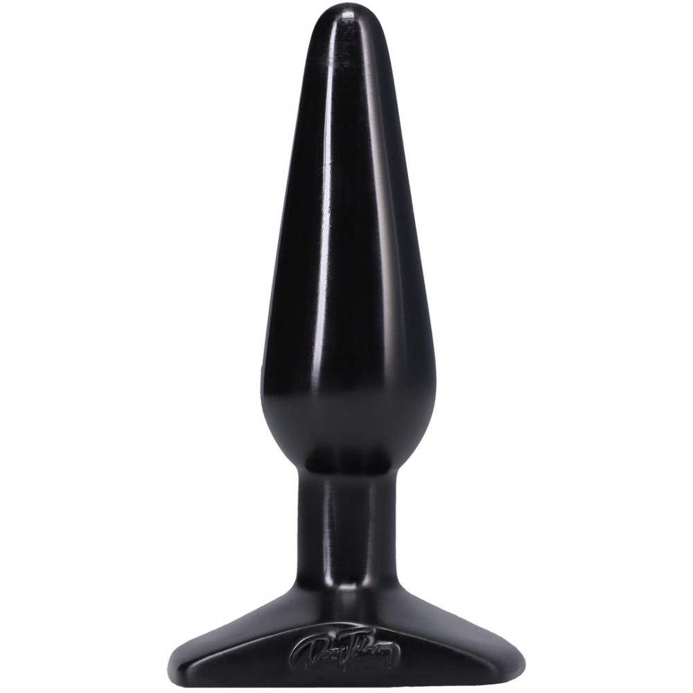 Doc Johnson Classic Butt Plug - Medium - Zwart afbeelding