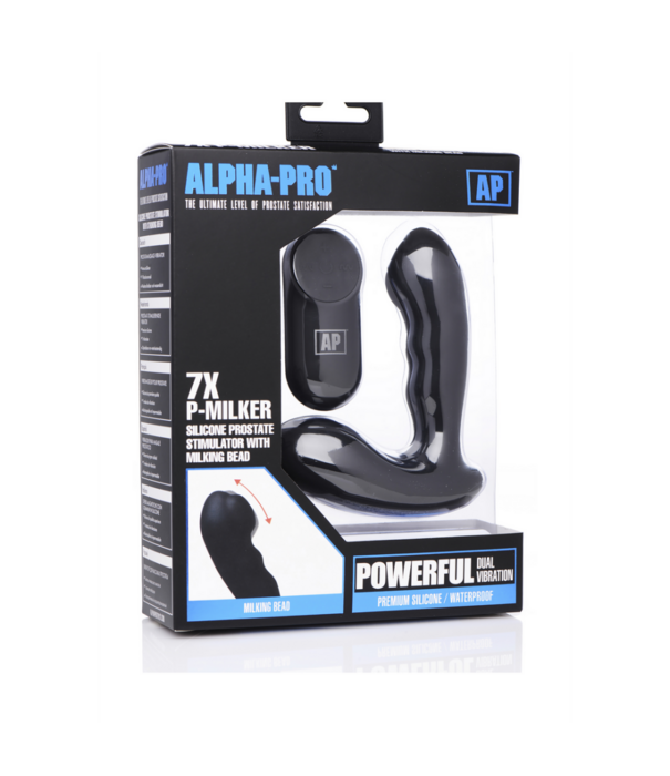 P-Milker - Silicone P-Spot Stimulator met 7 Snelheden