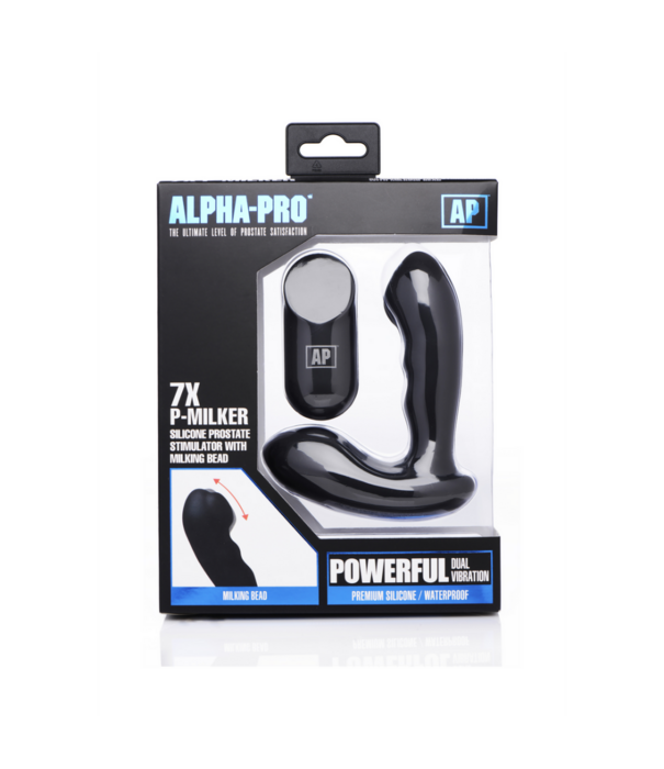 P-Milker - Silicone P-Spot Stimulator met 7 Snelheden