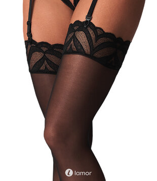 zwarte jarretelkousen, Lecille