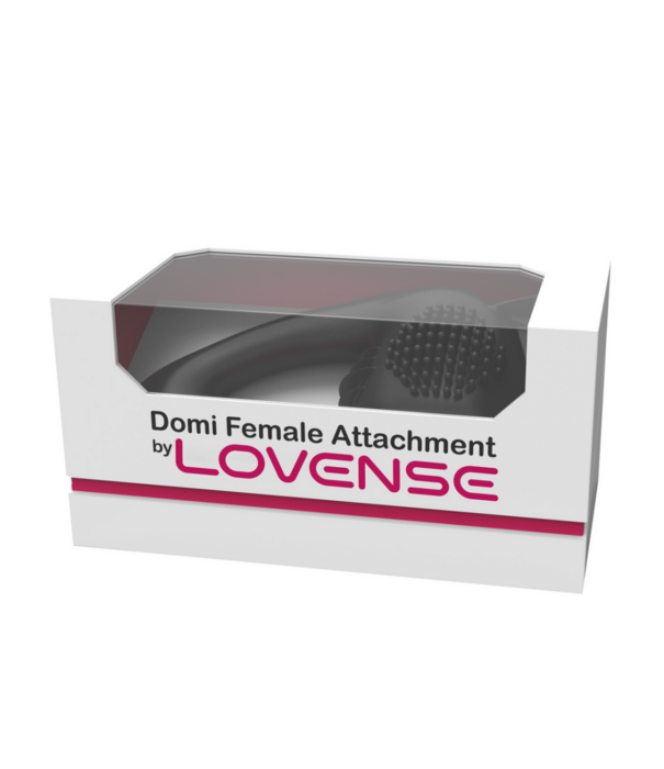 Lovense Vrouwelijke Opzetstuk voor Domi Wand Massager - Zwart