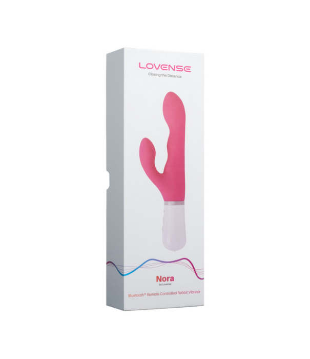 Lovense Nora - Bluetooth Afstandsbediening Konijnen Vibrator - Roze