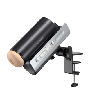 Solace Pro - App-gestuurde Automatische Mannelijke Stroker - Zwart