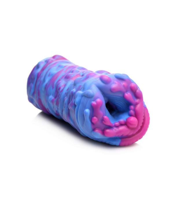 Cyclone - Silicone Alien Vagina Stroker - Paars