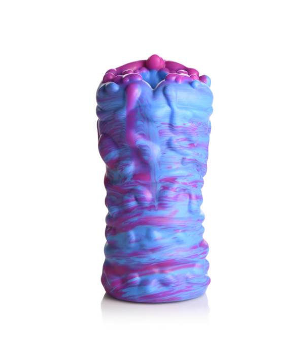 Cyclone - Silicone Alien Vagina Stroker - Paars