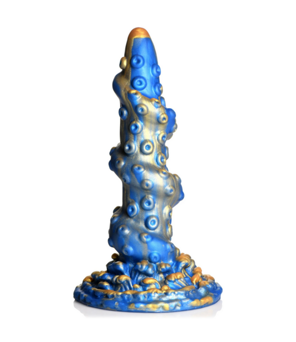 Kraken Silicone Dildo - Blauw