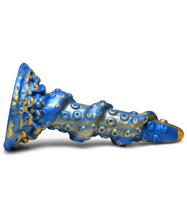Kraken Silicone Dildo - Blauw