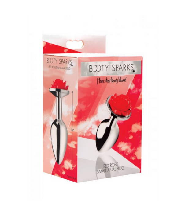 Rode Roos - Butt Plug - Klein