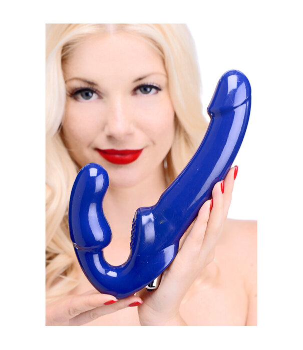 Revolver II Vibrerende Strapless Strap On Dildo