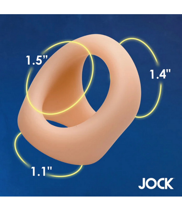 Curve Toys Siliconen Cock- en Ballenring - Licht