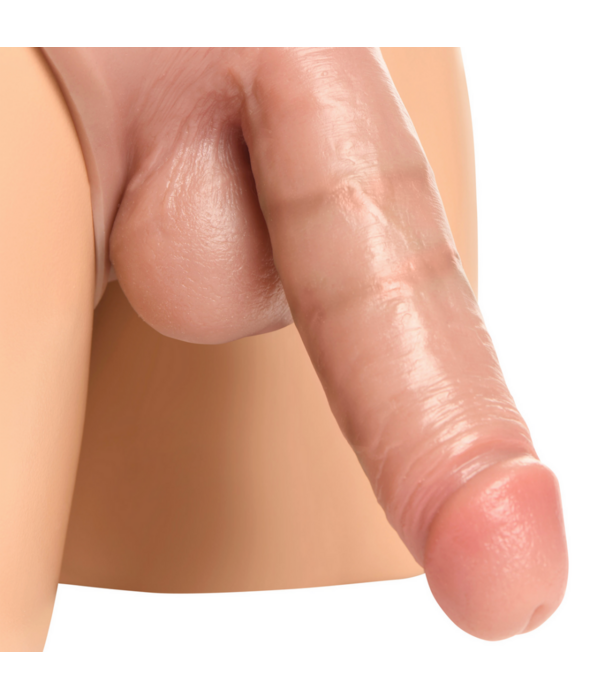 Stealth Hollow Siliconen Strap-On Harnas - 8 / 20 cm