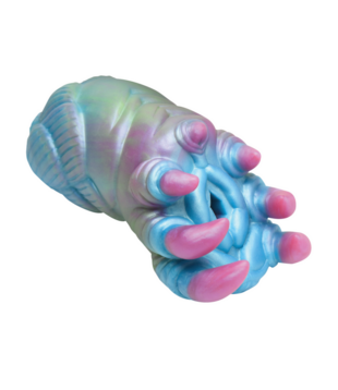 Ursa - Siliconen Pussy Stroker - Blauw/Paarse