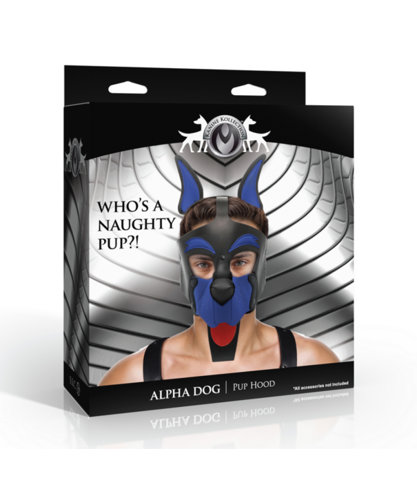 Alpha Dog - Pup Hood - Blauw