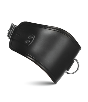 Hard Stance - Gevoerde Vergrendelbare Houdingskraag - Zwart