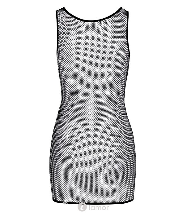 * COTTELLI  Zwart netjurkje met fonkelende strass steentjes – Cottelli Party