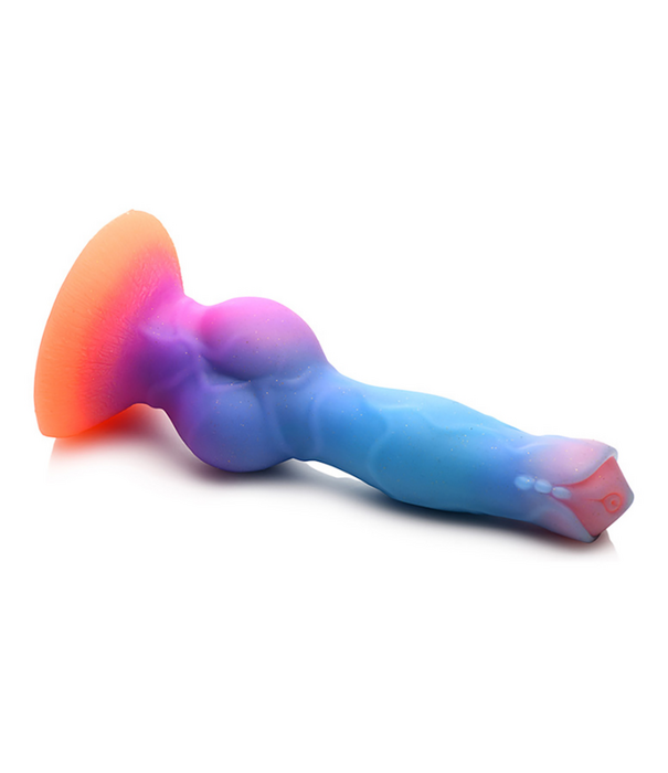 Ruimte Cock - Glow in the Dark - Silicone Alien Dildo