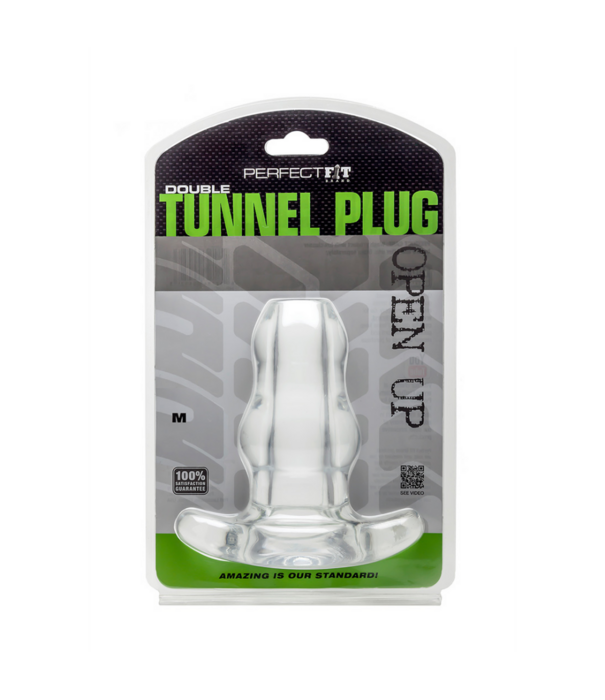 PerfectFitBrand Dubbele Tunnel Plug - Holle Butt Plug - M