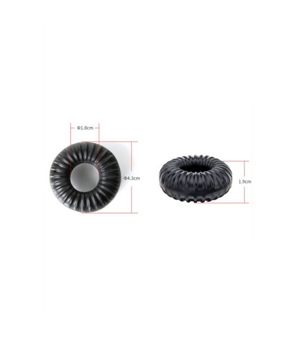 PerfectFitBrand Geribbelde Ring - Cockring