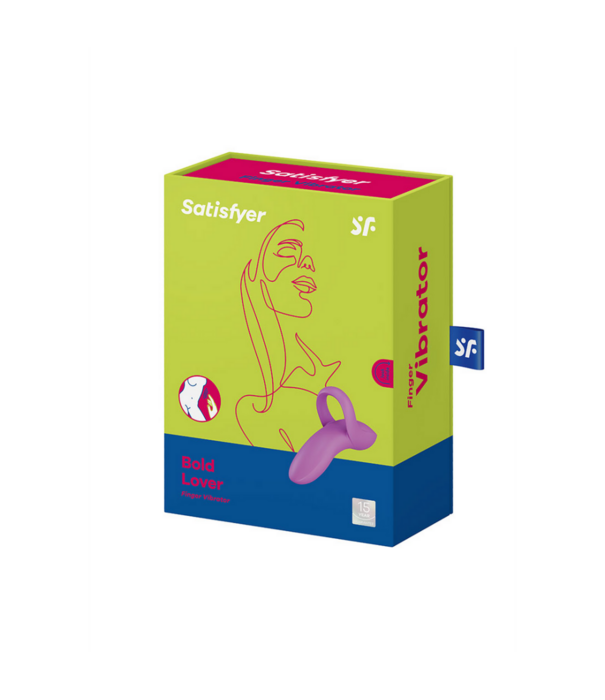 Satisfyer Bold Lover - Vinger Vibrator - Violet