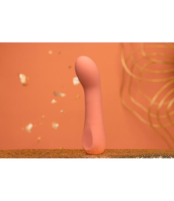 Doc Johnson Zen - Oplaadbare Silicone G-Spot Vibe - Koraal