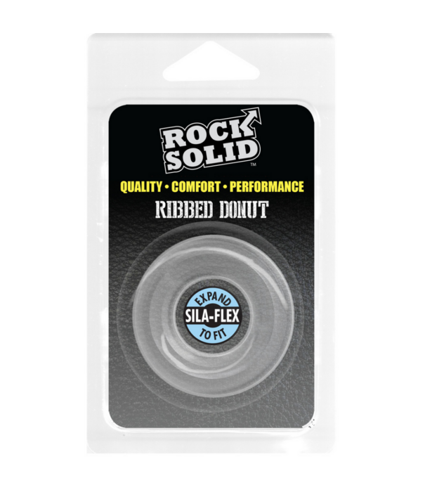 Doc Johnson Ribbed Donut - Cockring