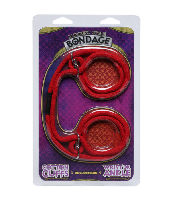 Doc Johnson 100% Katoenen Pols- of Enkelboeien