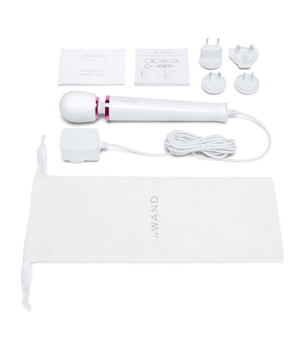 Le Wand  Le Wand Petite Wand Massager – Luxe compacte plug-in massager – Wit