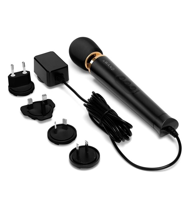Le Wand  Le Wand Petite Wand Massager – Luxe compacte plug-in massager – Zwart