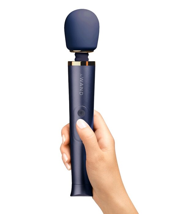 Le Wand  Le Wand Petite Rechargeable Massager – Compacte luxe massager – Navy
