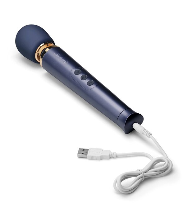Le Wand  Le Wand Petite Rechargeable Massager – Compacte luxe massager – Navy