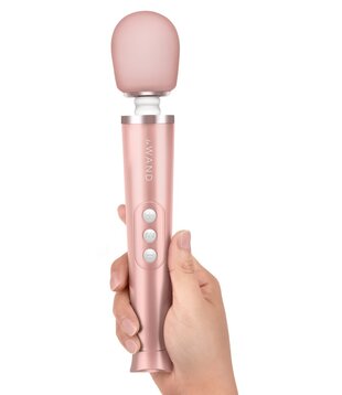 Le Wand Petite Rechargeable Massager – Rosegold