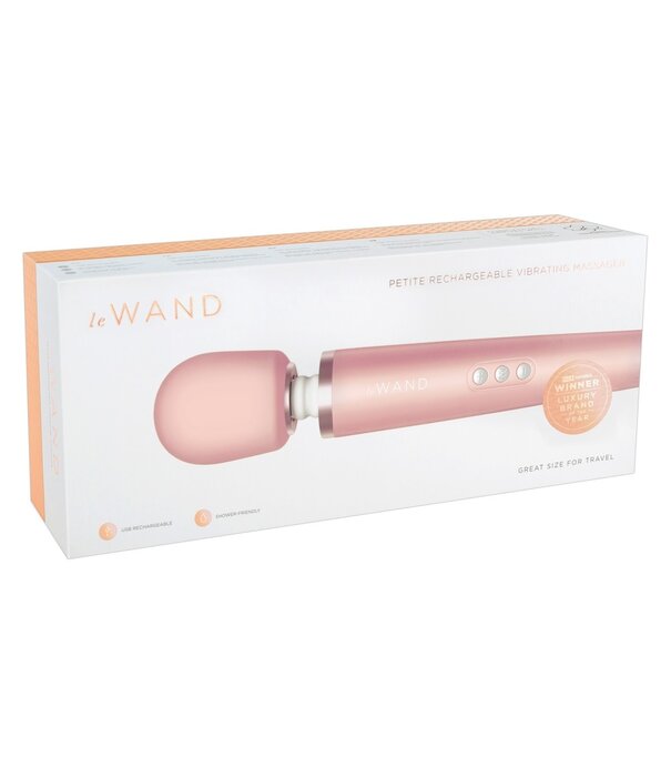 Le Wand  Le Wand Petite Rechargeable Massager – Compacte luxe massager – Rosegold
