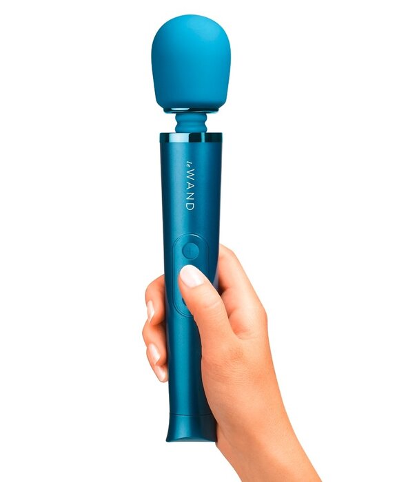 Le Wand  Le Wand Petite Rechargeable Massager – Compacte luxe massager – Blauw