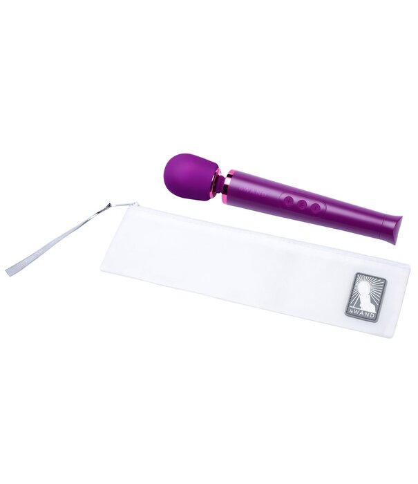 Le Wand  Le Wand Petite Rechargeable Massager – Compacte luxe massager – Cherry